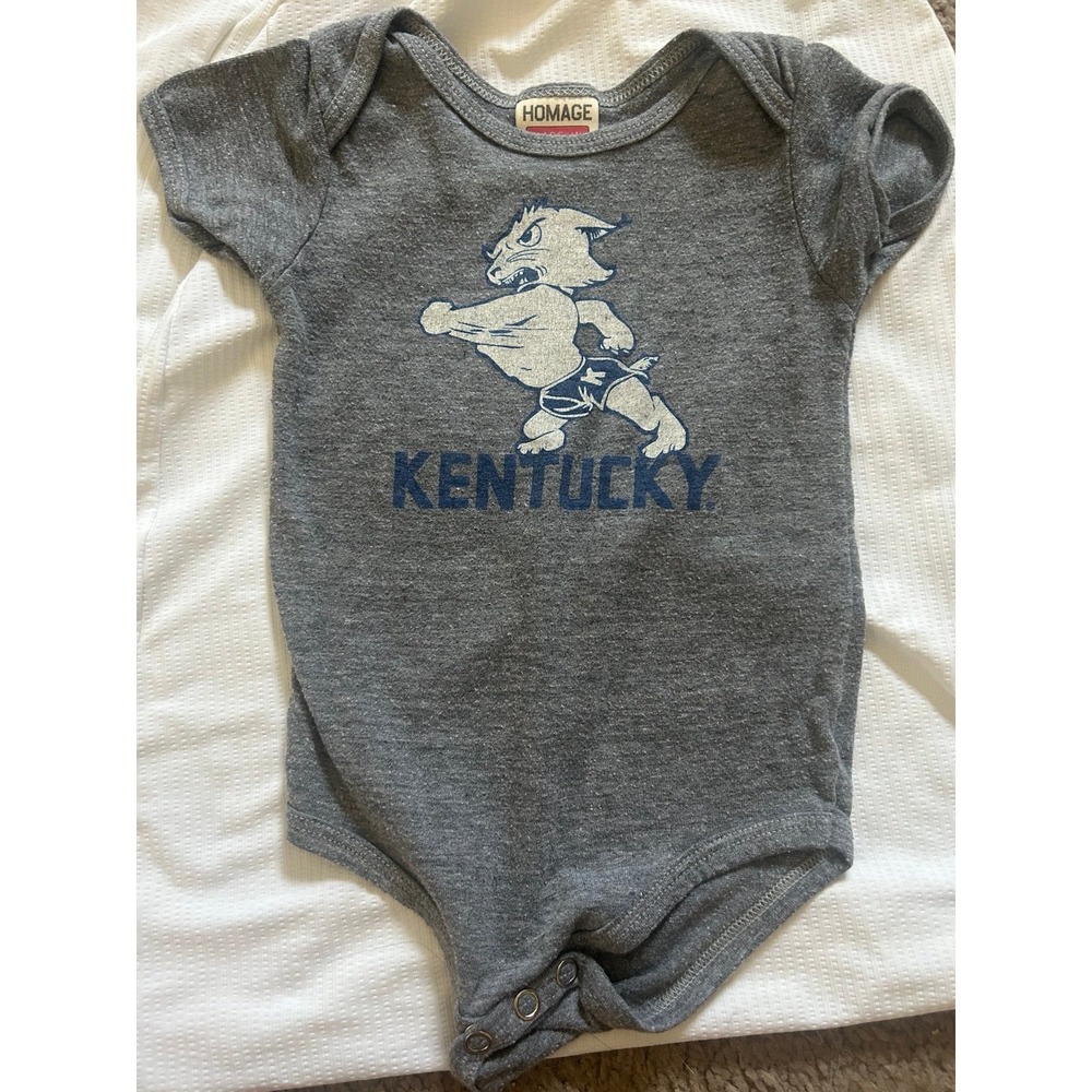 Premium Homage Kentucky Wildcats Baby Onesie - Size 6-12 Months